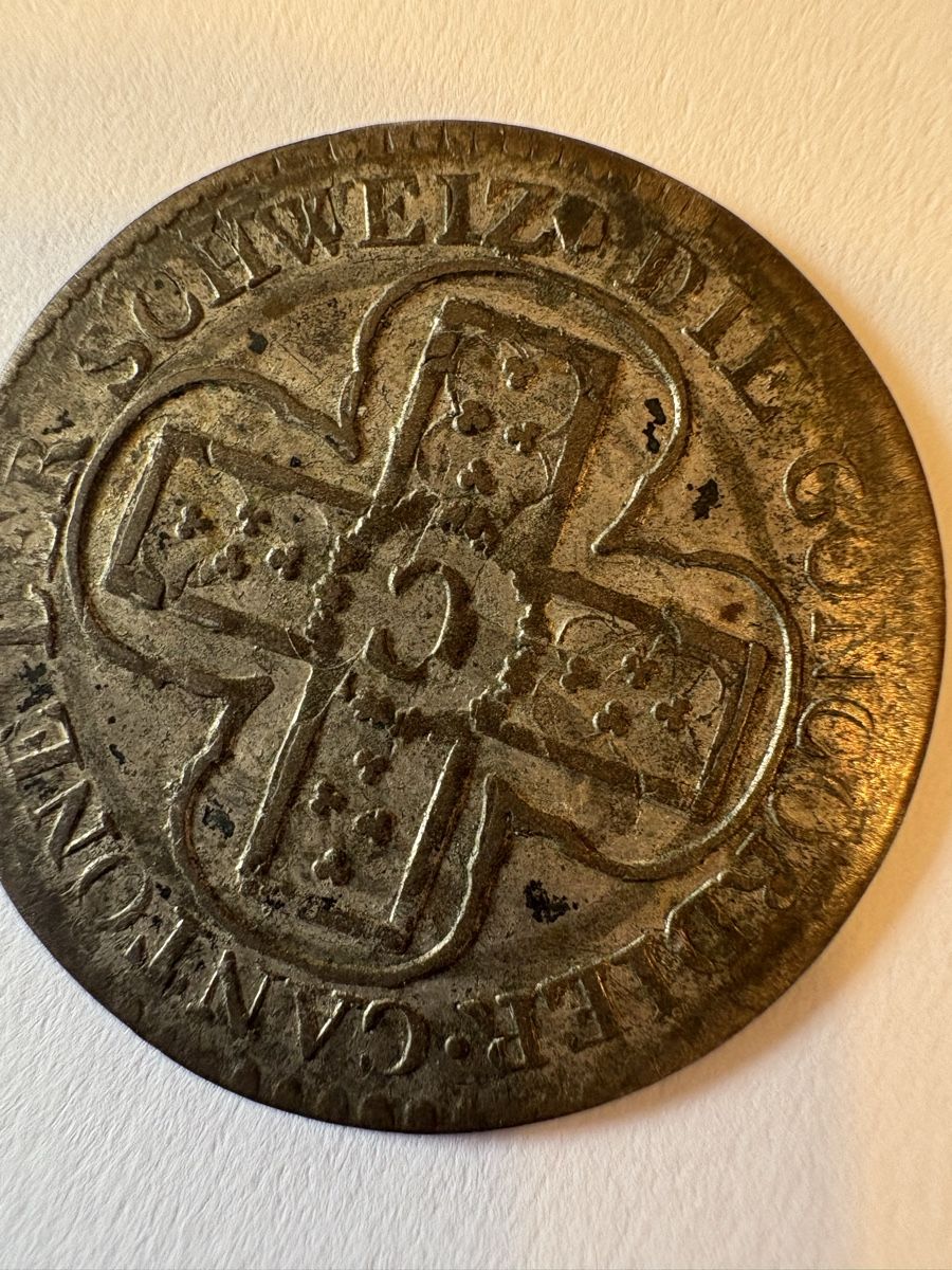 Alle Münzen: 1826 1 Batz canton Bern – Gebraucht aus Murten von Tzaugg 6