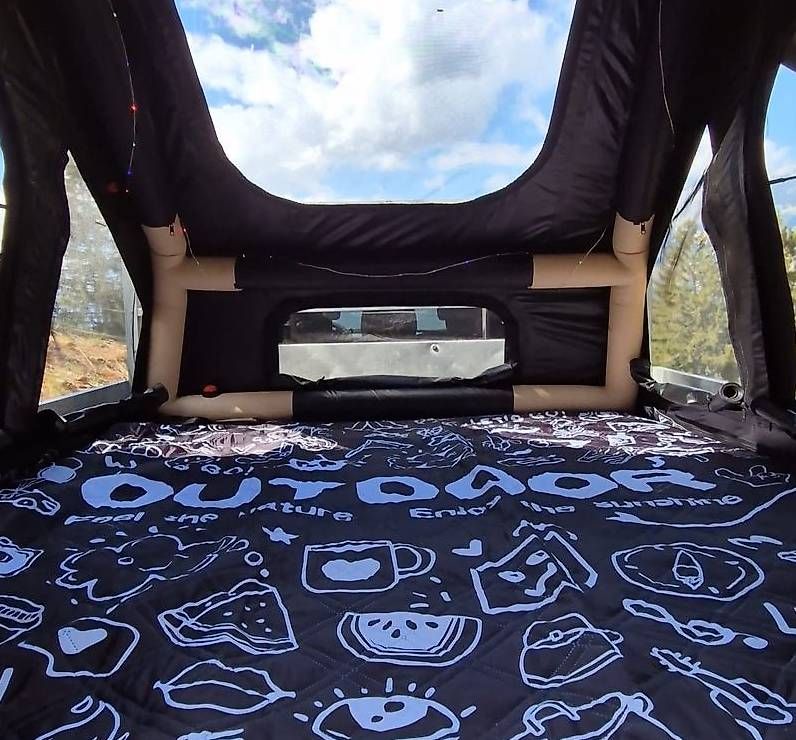 Amphibien-Dachzelt Autodachzelt 2