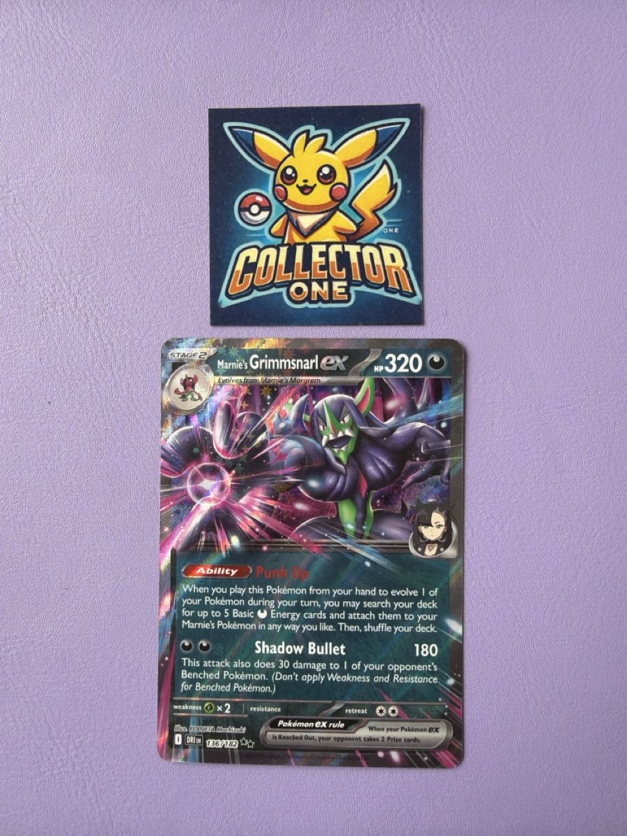 Pokémon Carte collezionabili: Pokemon Marnies Grimsnarl EX Top – Nuovo (secondo la descrizione) da Lommiswil venduto da CollectorOne