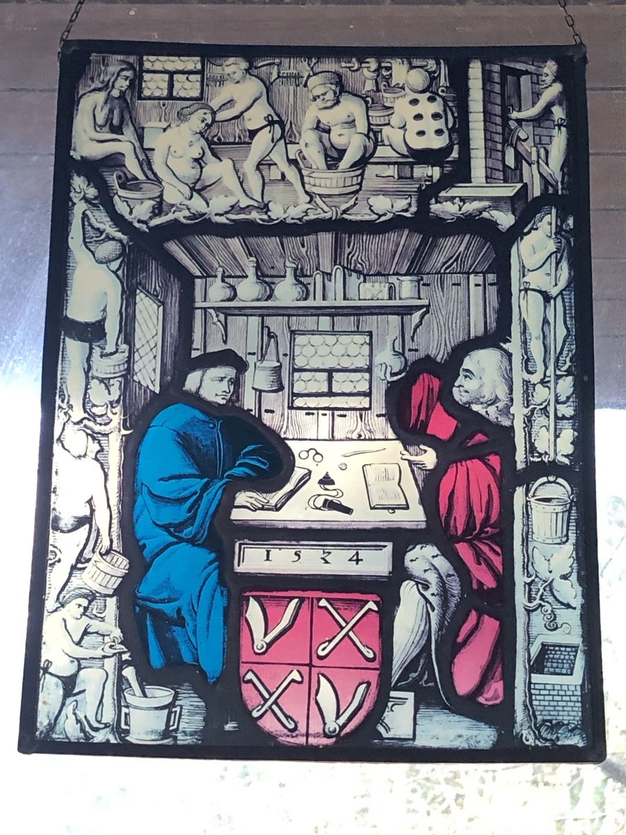 Foto & Immagini: Fensterbild "Alchemisten" Plexiglas/Acrylglas – Usato da Fällanden venduto da Sariko