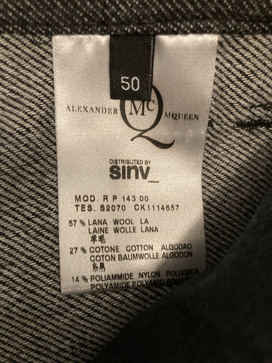 Alexander Mcqueen Hosen: Wollhose Alexander McQueen – Gebraucht aus Baden von laser-chrigi 3