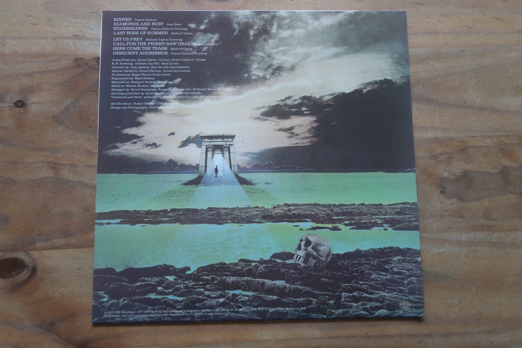 Schallplatten: JUDAS PRIEST - SIN AFTER SIN - VINYL LP – Gebraucht aus Basel von Patiscat 1
