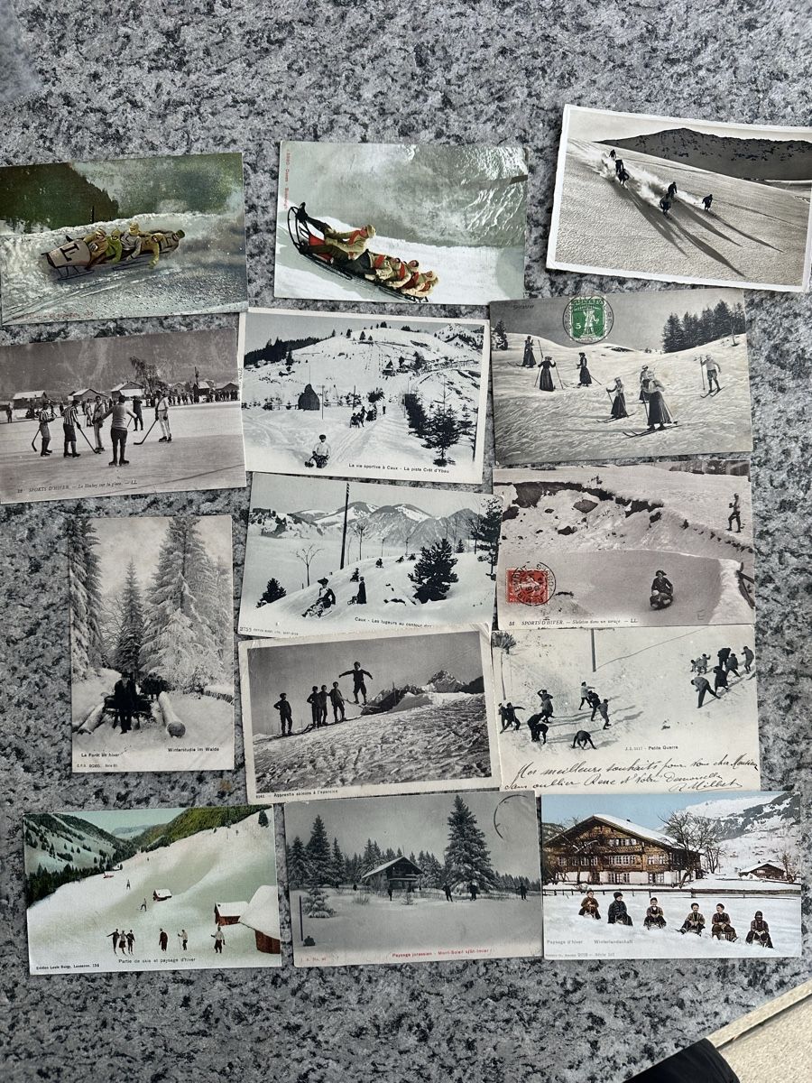 Ansichtskarten: Lot 14 AK Winter – Gebraucht aus Wettingen von Phibras