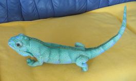 LEGUAN - Stofftier - Neu - Länge: 75cm