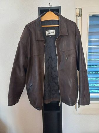 Echte Lederjacke RICHI Gr. XXL, braun