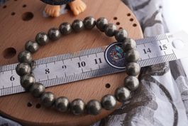 Pyrit    Silberfarben   Kugel     Armband       Ab 1.-(1)
