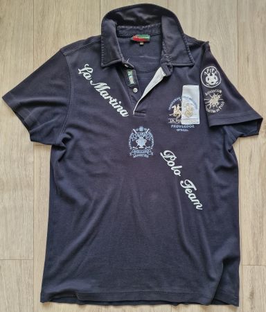 Original LA MARTINA Herren T-Shirt Poloshirt Grösse L