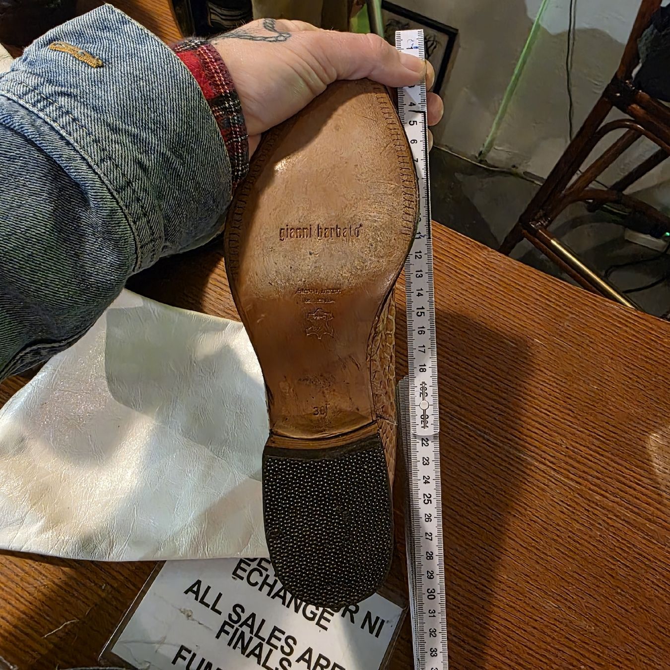 Scarpe da donna: Gianni Barbato Y2K Bottes Python & Cuir Blanc 38 – Usato da Etoy venduto da Vinylafrime 9
