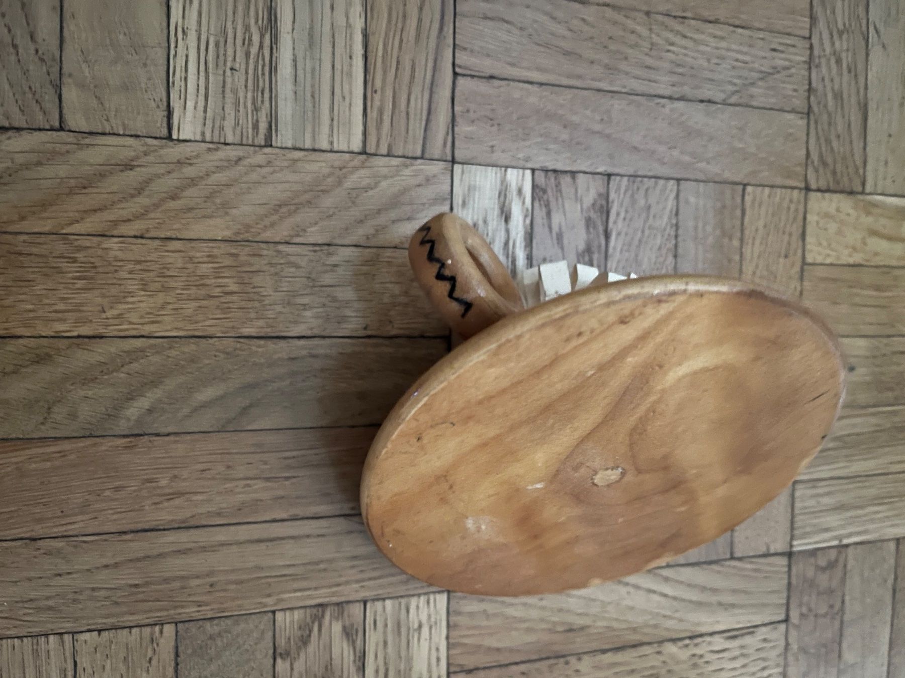 Portacandele: Kerzenständer aus Holz, bemalt – Usato da Zürich venduto da d24zu 1