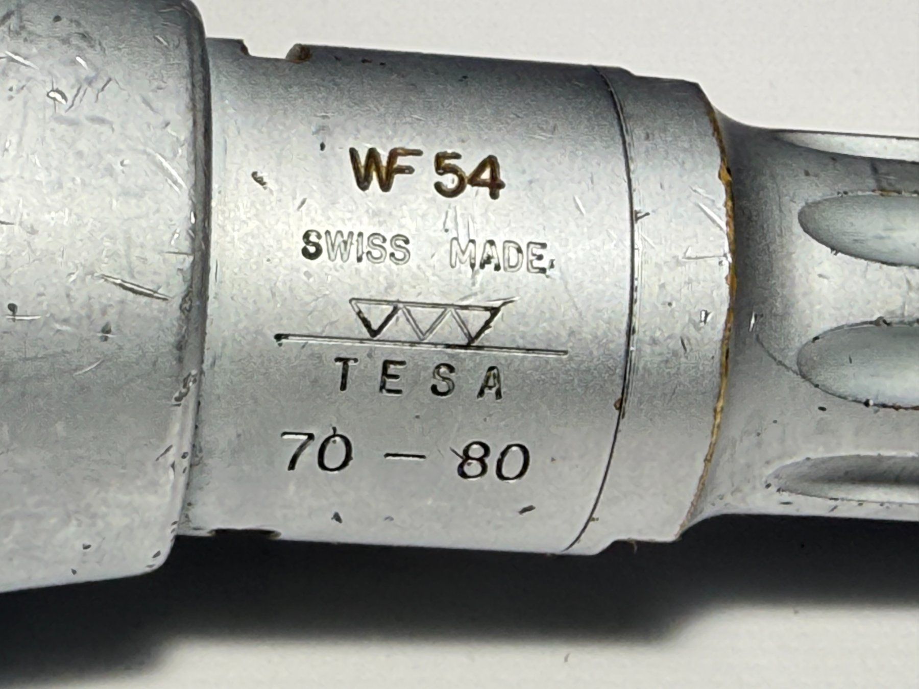 Tesa Misurare: TESA Innenmikrometer 70-80mm Dreipunktmikrometer – Usato da Boswil venduto da ABLagerBoswil 6