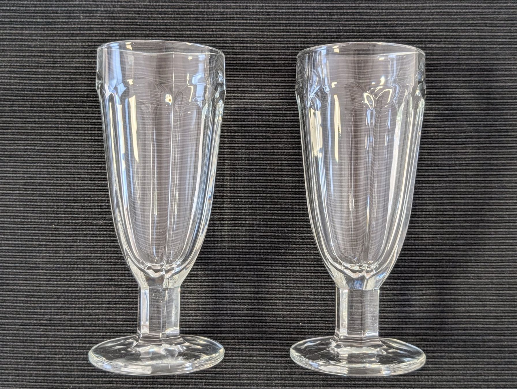 Bicchieri: Eiskaffeegläser Trinkgläser Set, vintage – Usato da Zürich venduto da Good_old_days
