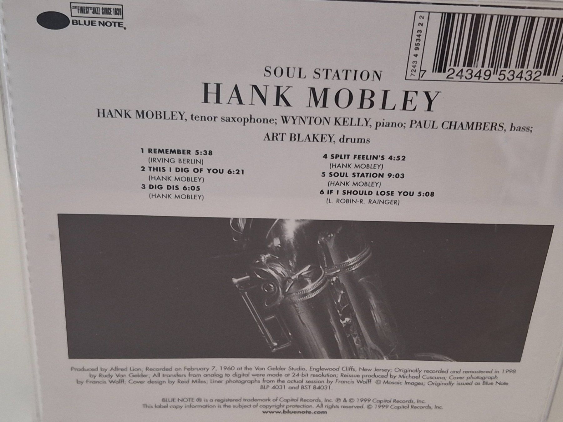 CDs: CD Hank Mobley  - Soul Station – Gebraucht aus Aarberg von Jackup1 1