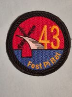 Stoff-Badge: Fest Pi Bat 43 Schweizer Armee 95