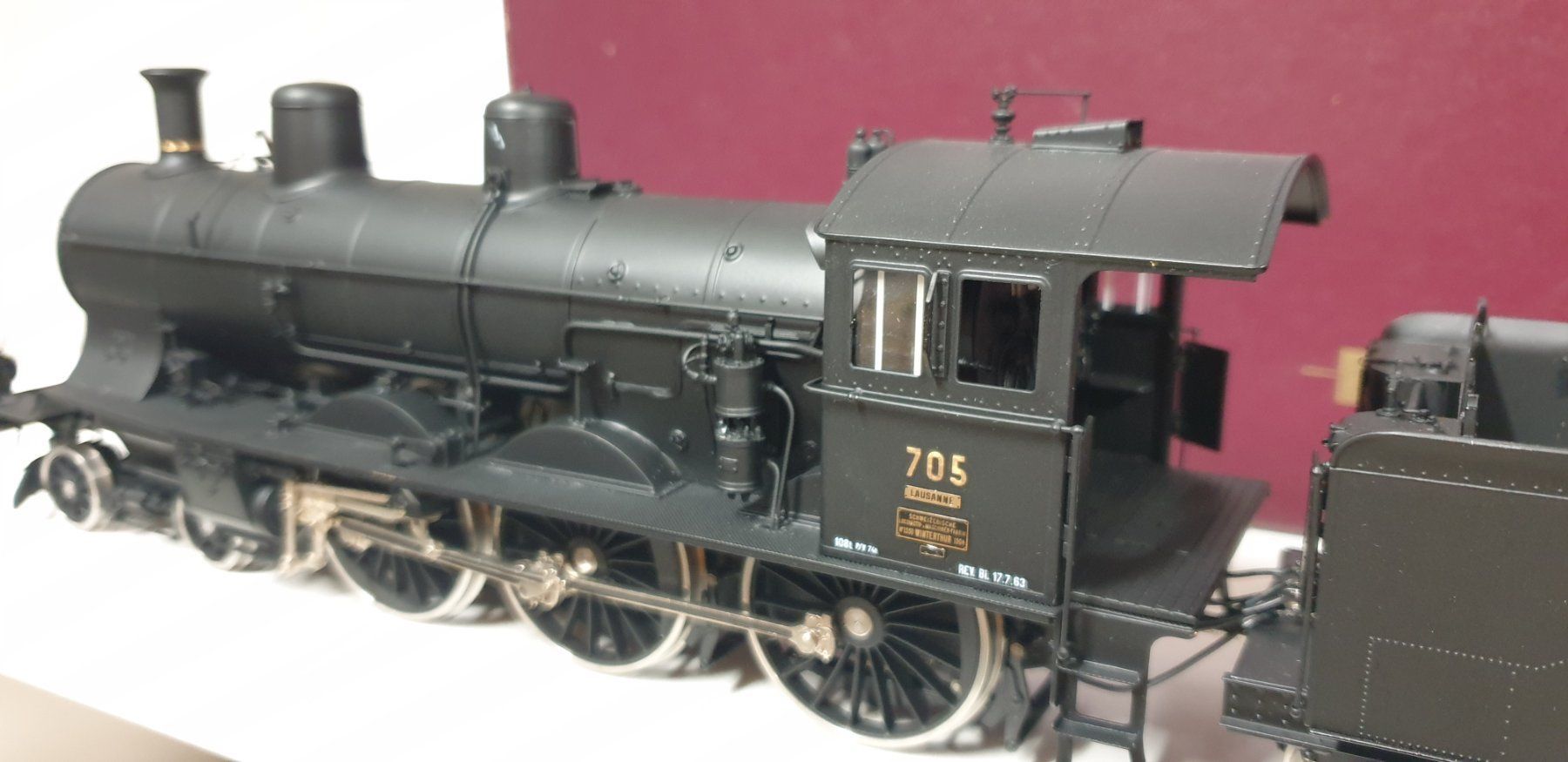 Fulgurex Modellini di ferrovie: Fulgurex Spur 0 SBB Dampflok A3/5 705 – Nuovo (secondo la descrizione) da Geroldswil venduto da TopTrain54 6