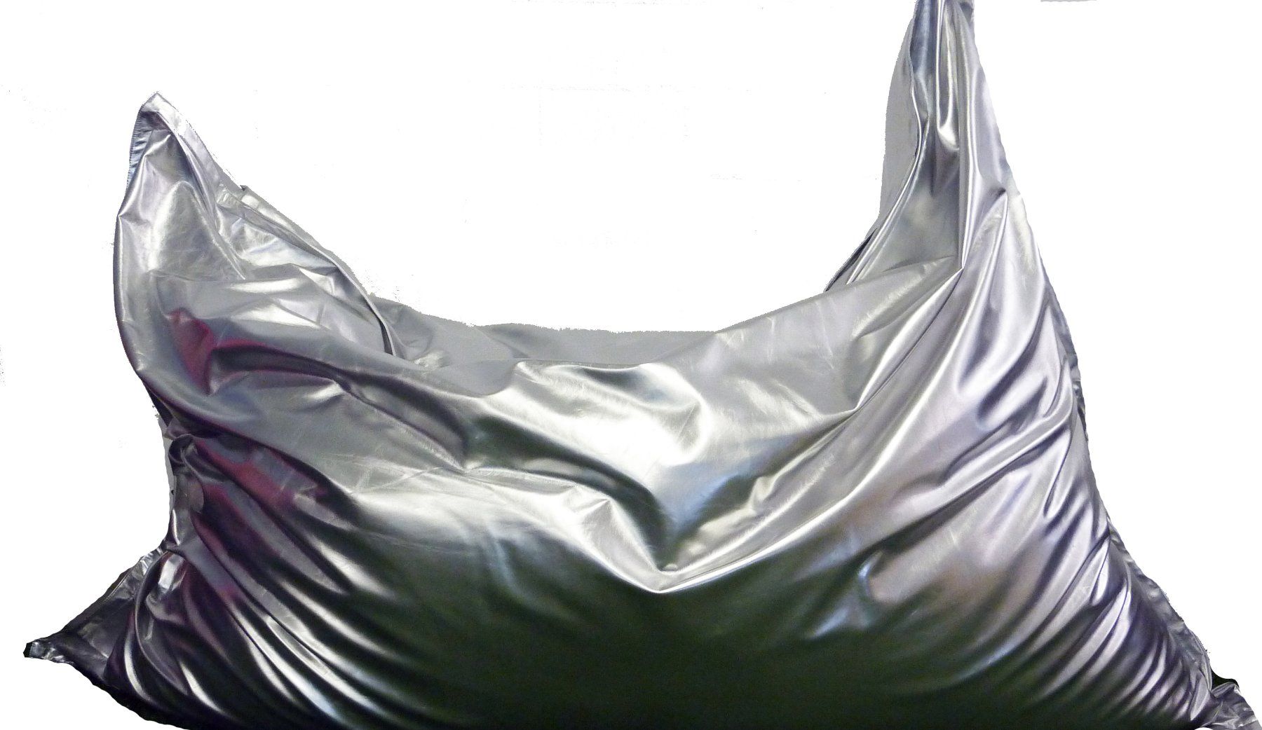 Cuscini: Sitzsack Hülle neu und originalverpackt silber – Nuovo e nell'imballaggio originale da Fehraltorf venduto da gartenlounge_ch