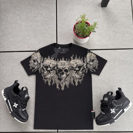 ✅PHILIPP PLEIN T-SHIRT S NEW♟️