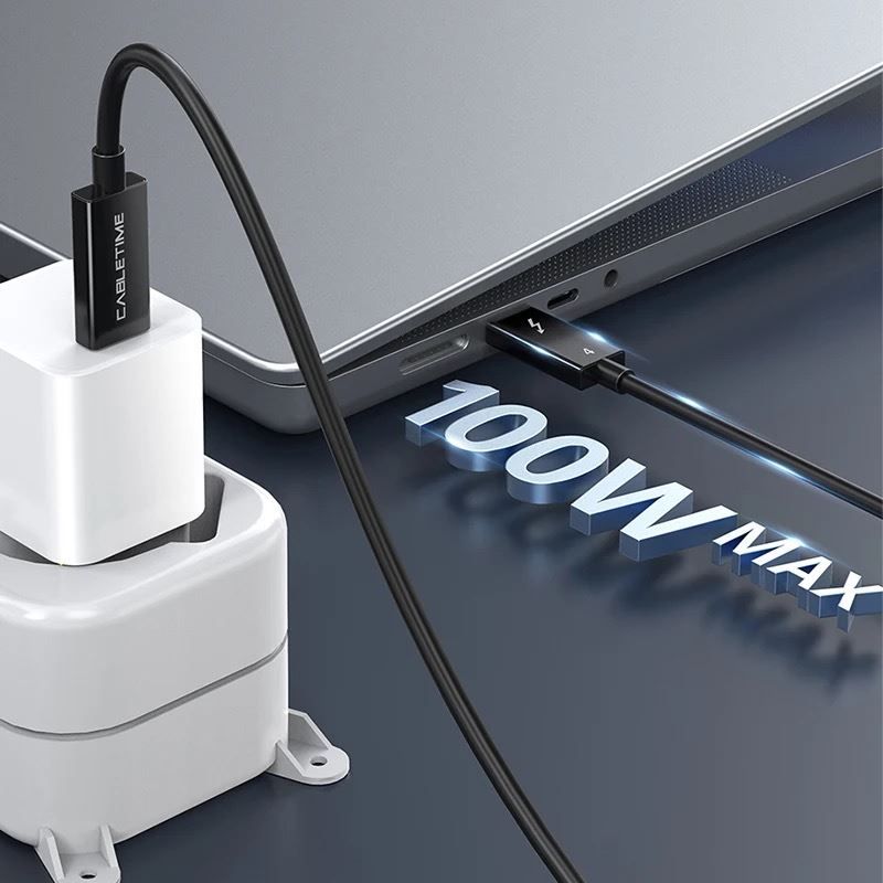 Kabel: Thunderbolt 4 Kabel 40Gbps 1.8m – Neu und originalverpackt aus Zürich von Store-247 2
