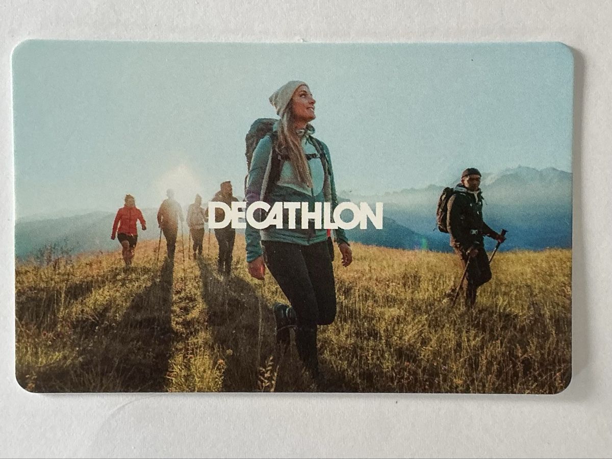 Karten: Decathlon Geschenkkarte, ohne Guthaben – Gebraucht aus Allschwil von gewuerznelke