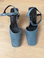 YSL Pumps Sandalen hellblau 35.5 Sommer Yves Saint Laurent