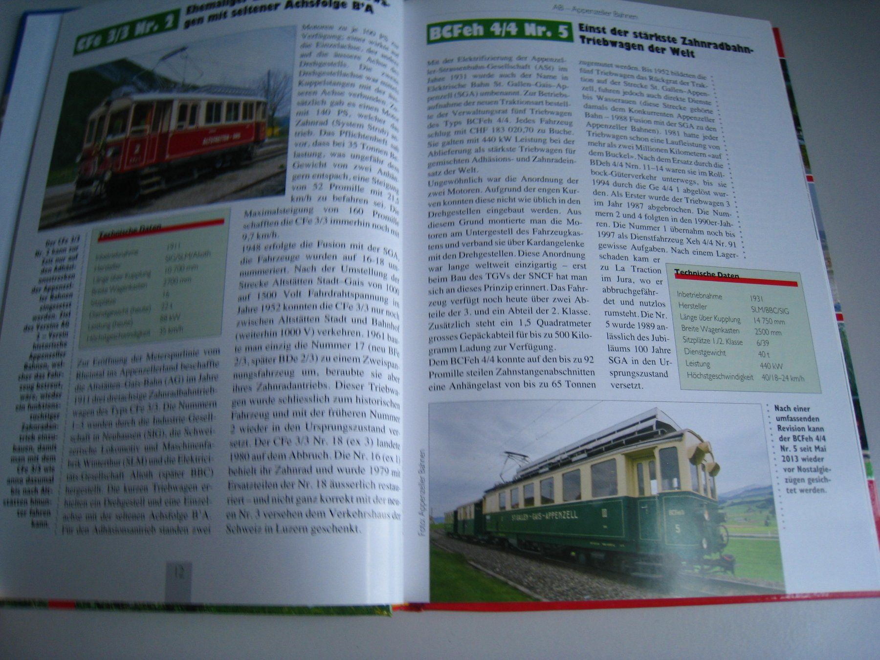Libri: Historische Loks + Triebwagen 1+2, Edition Lan 2013 + 2014 – Usato da Buchs ZH venduto da swiss-train 3