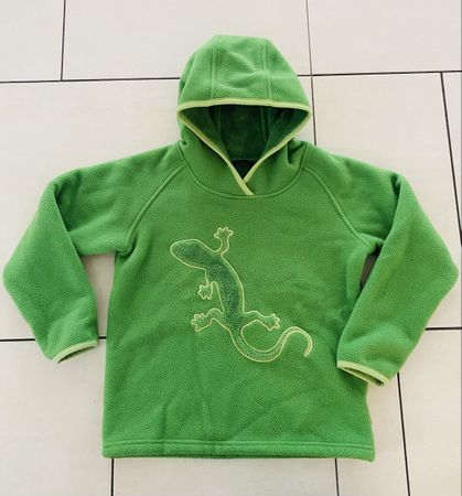 superkuschliger Kapuzenpullover Jako-o Gr.128/134 wie neu !!