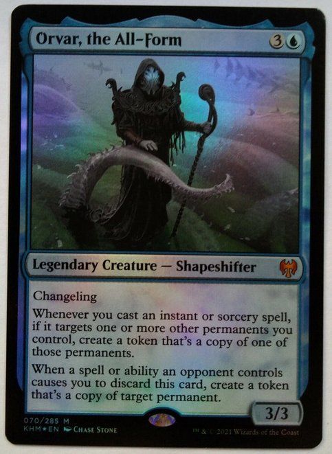 Magic The Gathering Carte collezionabili: MTG - Orvar, the All-Form - Foil - EN – Usato da Bolligen venduto da Gurkenfeld