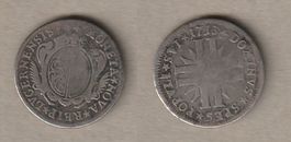 Luzern, 20 Kreuzer 1713, schön