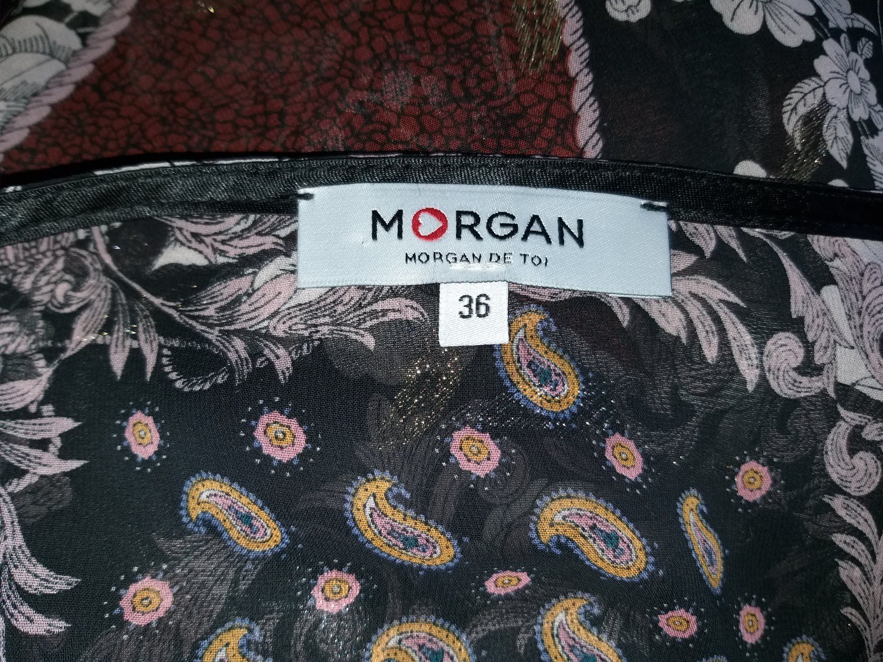 Morgan Camicette: MORGAN Blouse / Bluse (transparent) taille / Grosse 36 – Usato da Cossonay-ville venduto da Super-Price-Quality 8