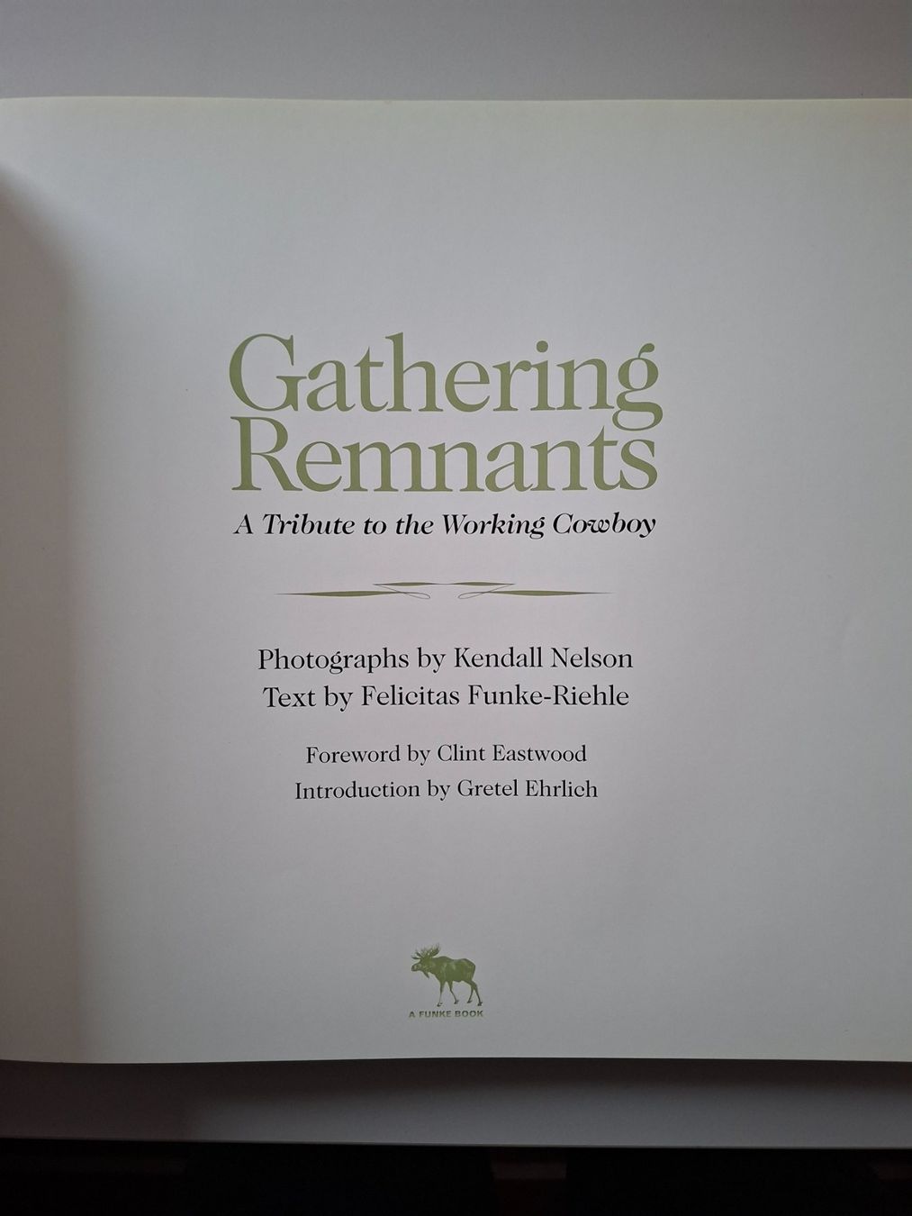 Libri: Buch "Gathering Remnants: A Tribute to the Working Cowboy" – Usato da Boniswil venduto da Totomat-Lady2 3