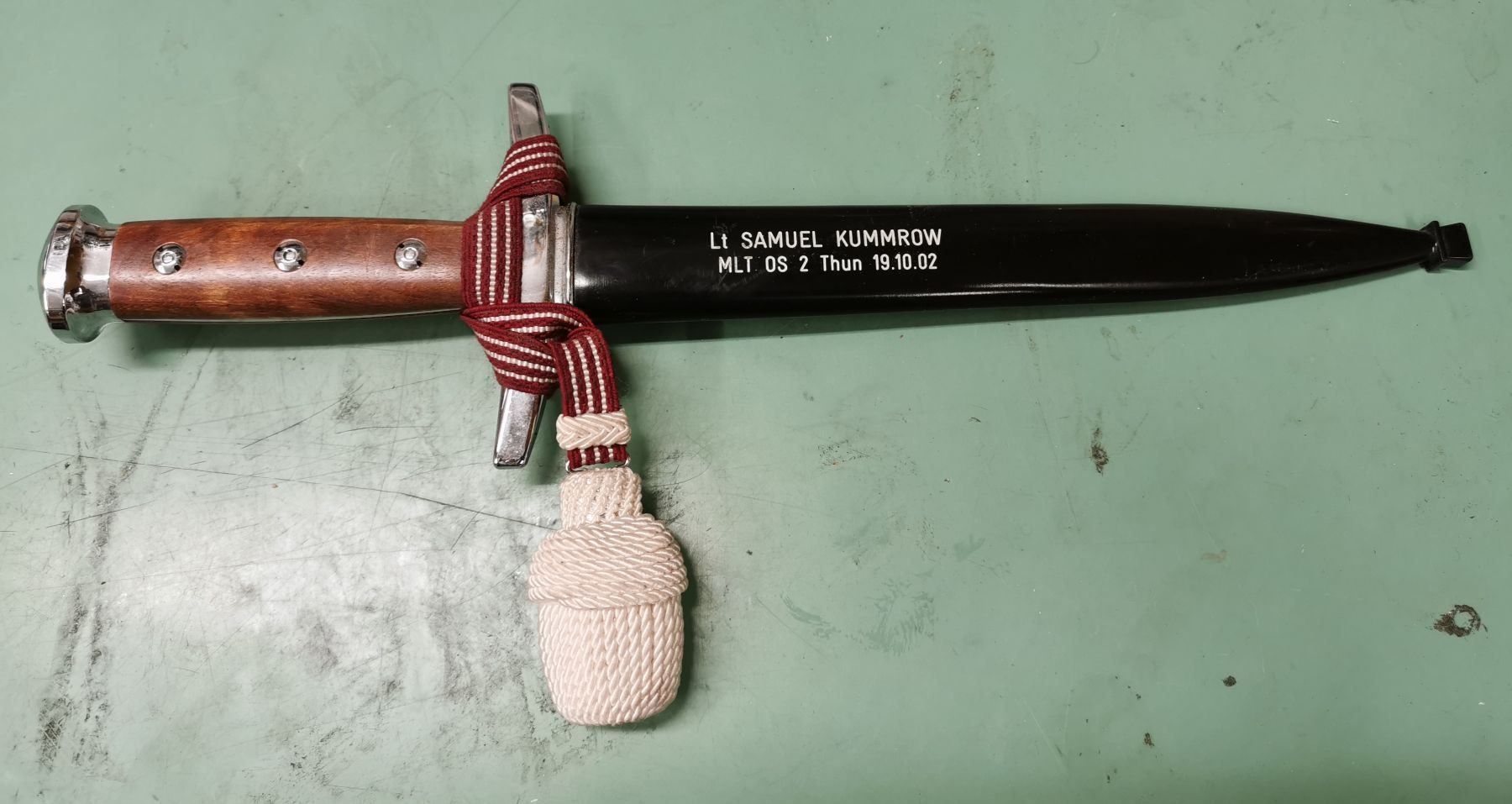 Militärmesser: Original Schweizer Offiziersdolch – Neu (gemäss Beschreibung) aus Sarnen von Dreiradfahrer 3