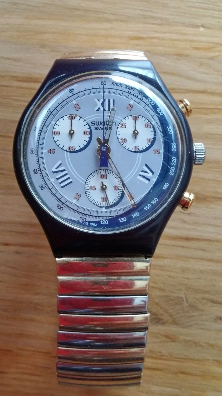 Swatch Orologi: SWATCH  Chrono Sammleruhr – Usato da Zürich venduto da sendbad 1