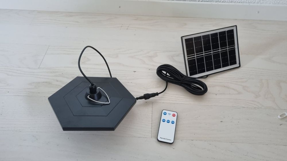 Solar Pendelleuchte Outdoor Indoor mit Fernbedienung 180led Kaufen