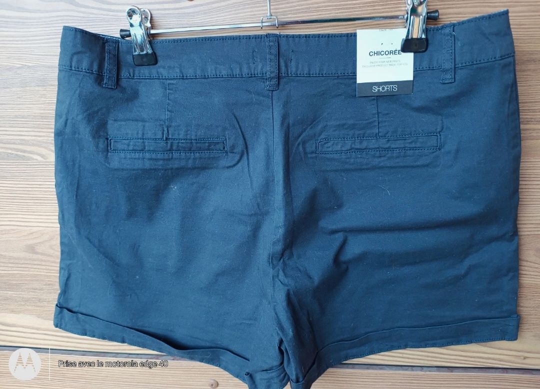 Hosen: Chicorée Short coton bleu marine 38 - Neuf – Neu und originalverpackt aus Genève von Brachiopode 1