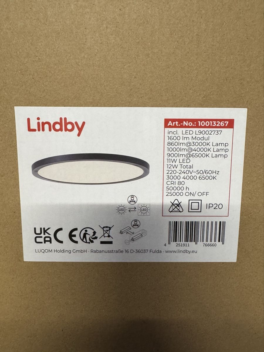 Kronleuchter & Deckenlampen: Lindby Deckenleuchte LED neu – Neu (gemäss Beschreibung) aus Schlieren von Freundlich02 2