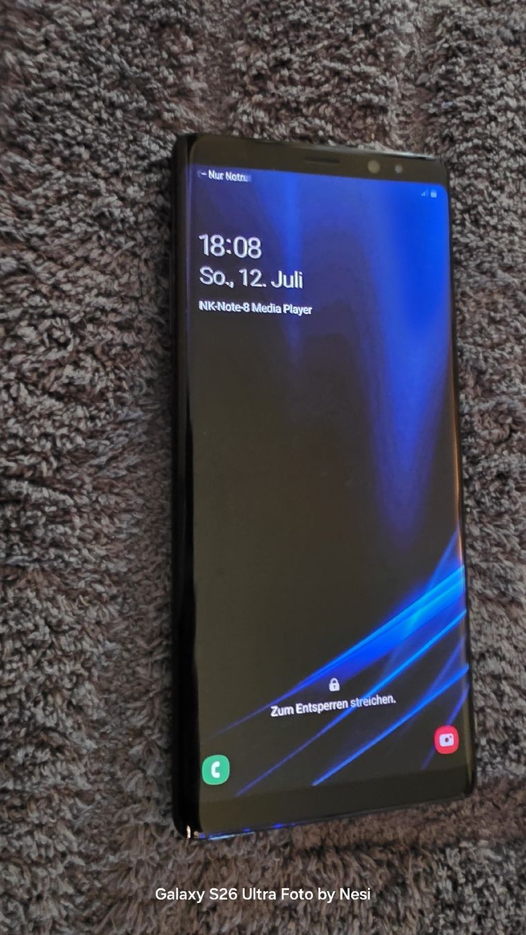 Samsung Handys / Smartphones: Samsung Note 8 – Gebraucht aus Niederhasli von Yuppy-Auktionen
