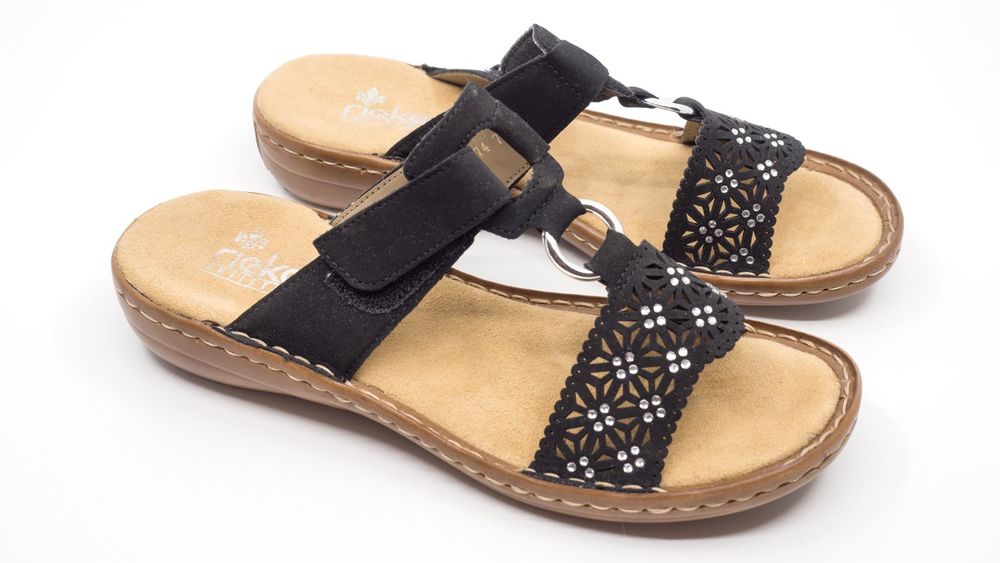 Rieker Pantolette für Damen in weiß | P&P Shoes