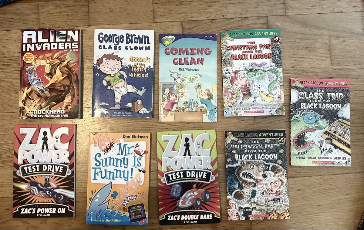 Bücher: Children’s Book Bundle, 9 Softcover Books – Gebraucht aus Zürich von Muk777