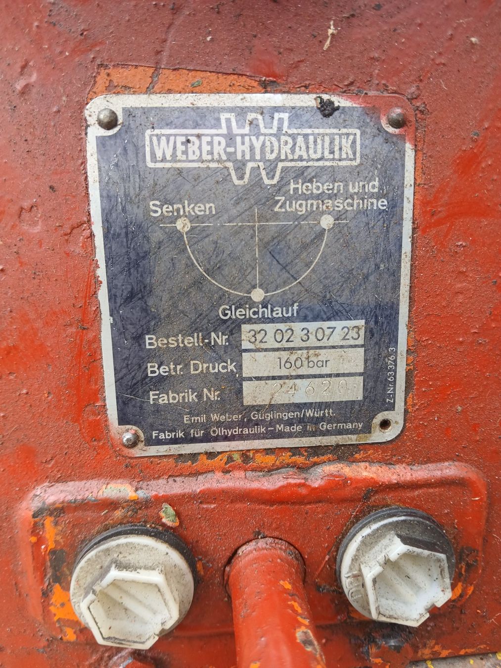 Pompe & Parti di ricambio: Handpumpe Kipphydraulik – Usato da Zwieselberg venduto da Zorro74 1