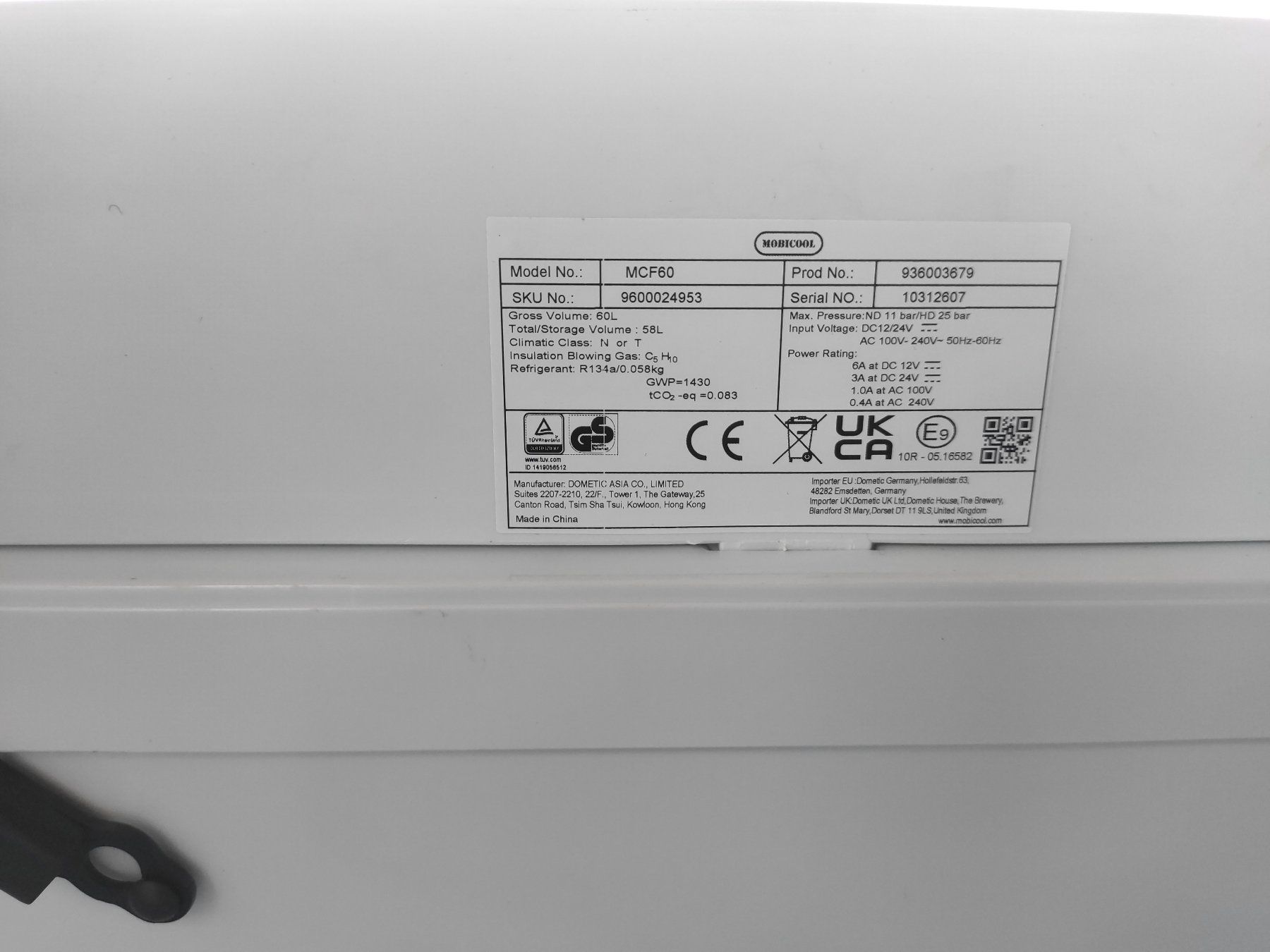 Mobicool Réfrigérateurs et refroidissement: Mobicool MCF60 – Neuf (Voir description) à Zug par leo-felix 4