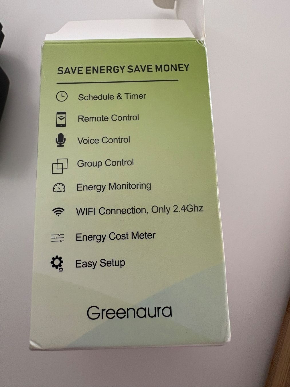 Spine: Greenaura Smart Socket neu ovp – Nuovo e nell'imballaggio originale da Rothenburg venduto da QueenofShopping1 1