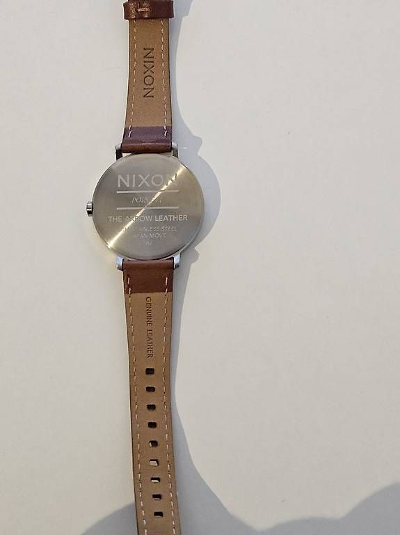 Orologi: Nixon The Arrow Leather Black / Brown – Usato da Saland venduto da zwergli90 2