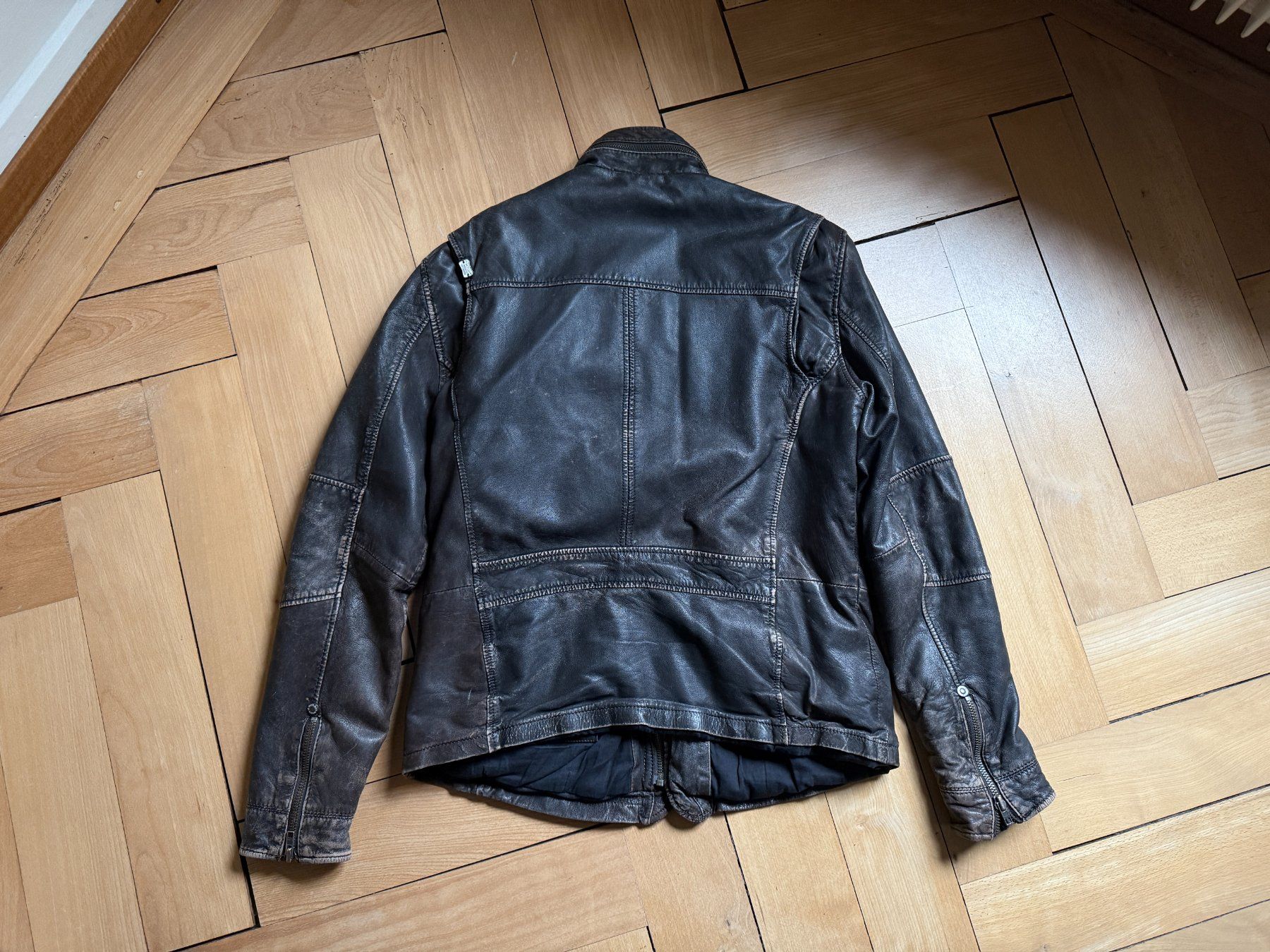 Vestes: M.O.D. - Lederjacke dunkelbraun L – D'occasion à Zürich par Diazaio 3