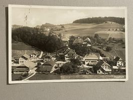 Ansichtskarte Ruegsbach mit Stempel 