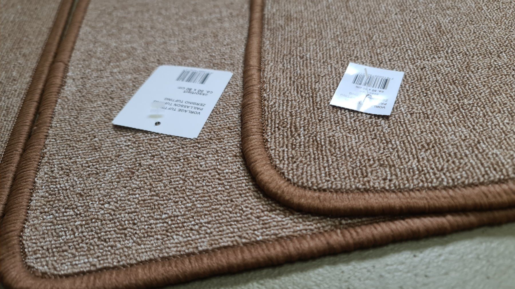 Teppiche: 2 Stk. Türvorlege Fussmatte Eingangsteppich 80x50cm – Neu und originalverpackt aus Uerkheim von Kaufoption 2