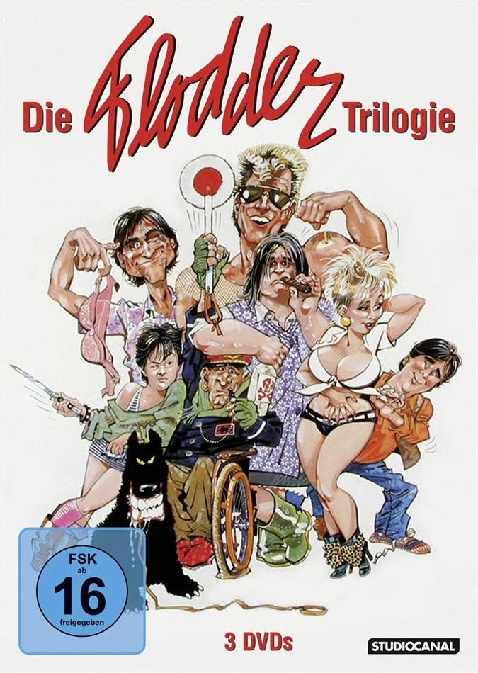 Tous les DVDs: Die Flodder Trilogie 3 DVDs – Neuf avec emballage d'origine à Muttenz par Gepard23