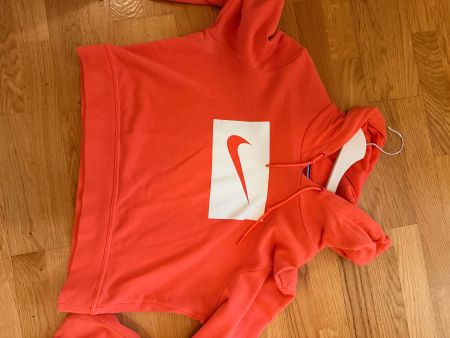 Nike Pullover Orange Sportlich Grösse M, fast neu