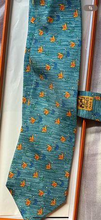 Cravate 100% soie Hermès