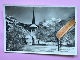 Kirche Kandersteg im Winterschlaf  / Paix d‘Hiver