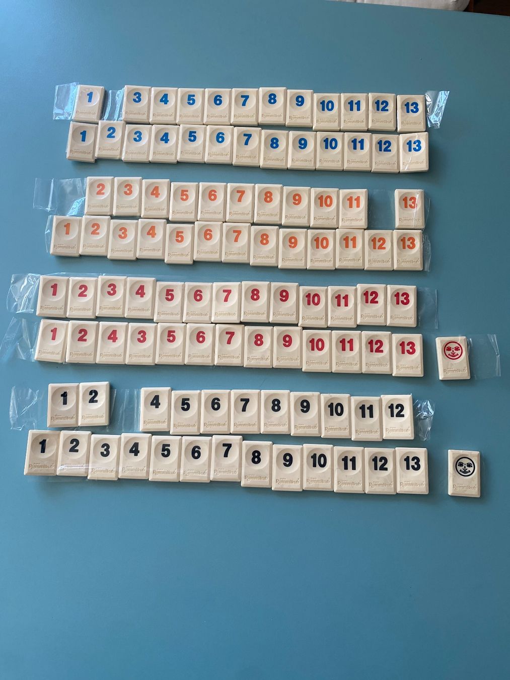 Carlit Giochi: Rummikub Ersatzspielsteine Original – Usato da Zürich venduto da echt01 1