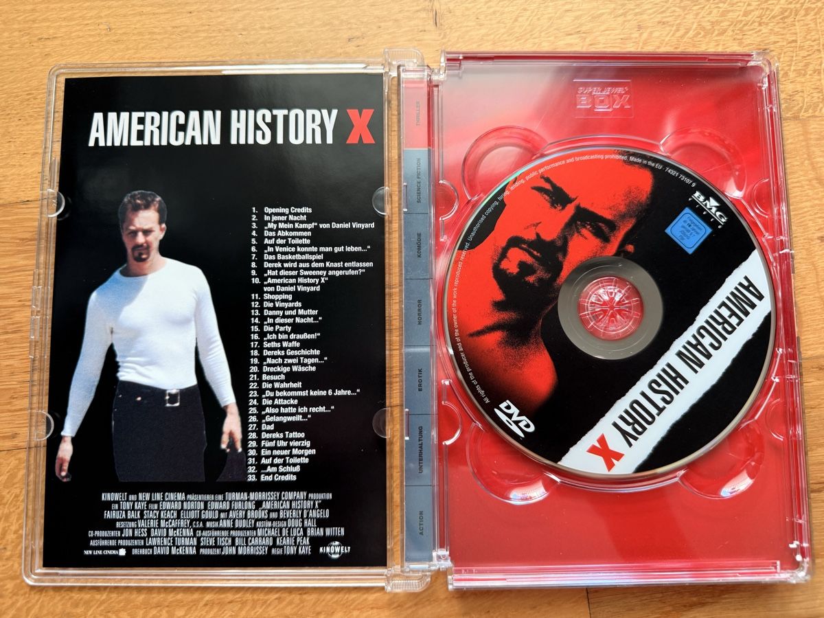 Tous les DVDs: American History X - DVD Widescreen Edition – D'occasion à Kölliken par nerdorado 2